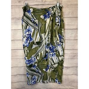 KASPER Multicolor Women's Floral Long Skirt 12